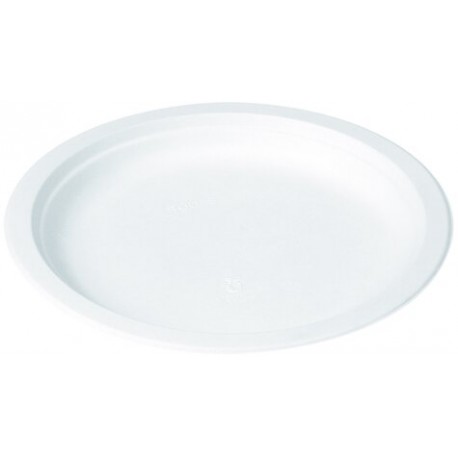 Assiette ronde blanche 18 cm