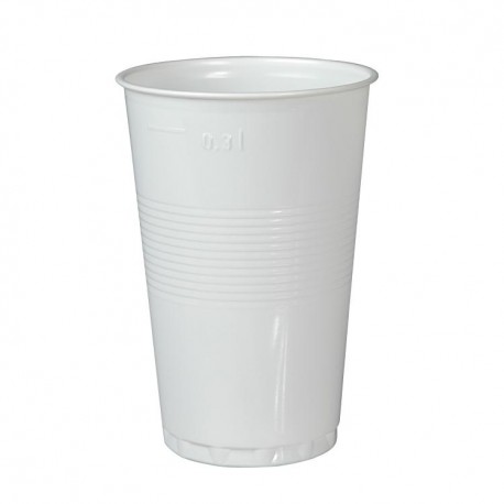 Gobelet souple blanc 3dl
