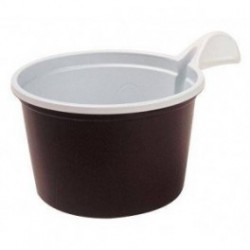 Tasse brune avec anse 1,8dl