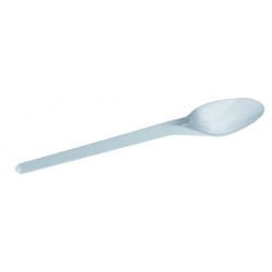 Cuillère à soupe blanche