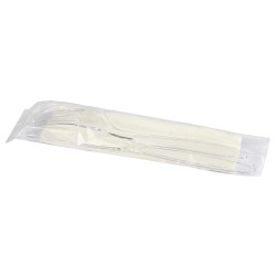 Set de couverts transparent (F,C,S)