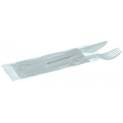 Set de couverts blanc (F,C,S)