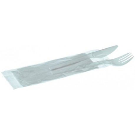 Set de couverts blanc (F,C,S)