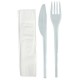 Set de couverts transparent 100 (F,C,S)